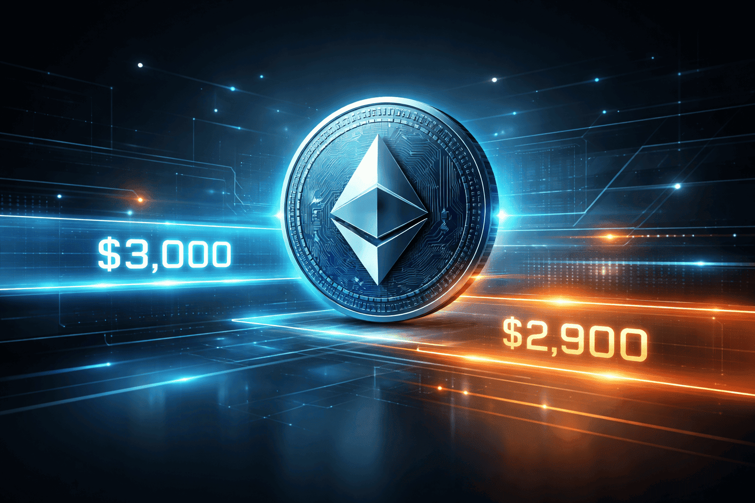 ETH Coin News: Key Liquidity Levels Near $3,000 and $2,900