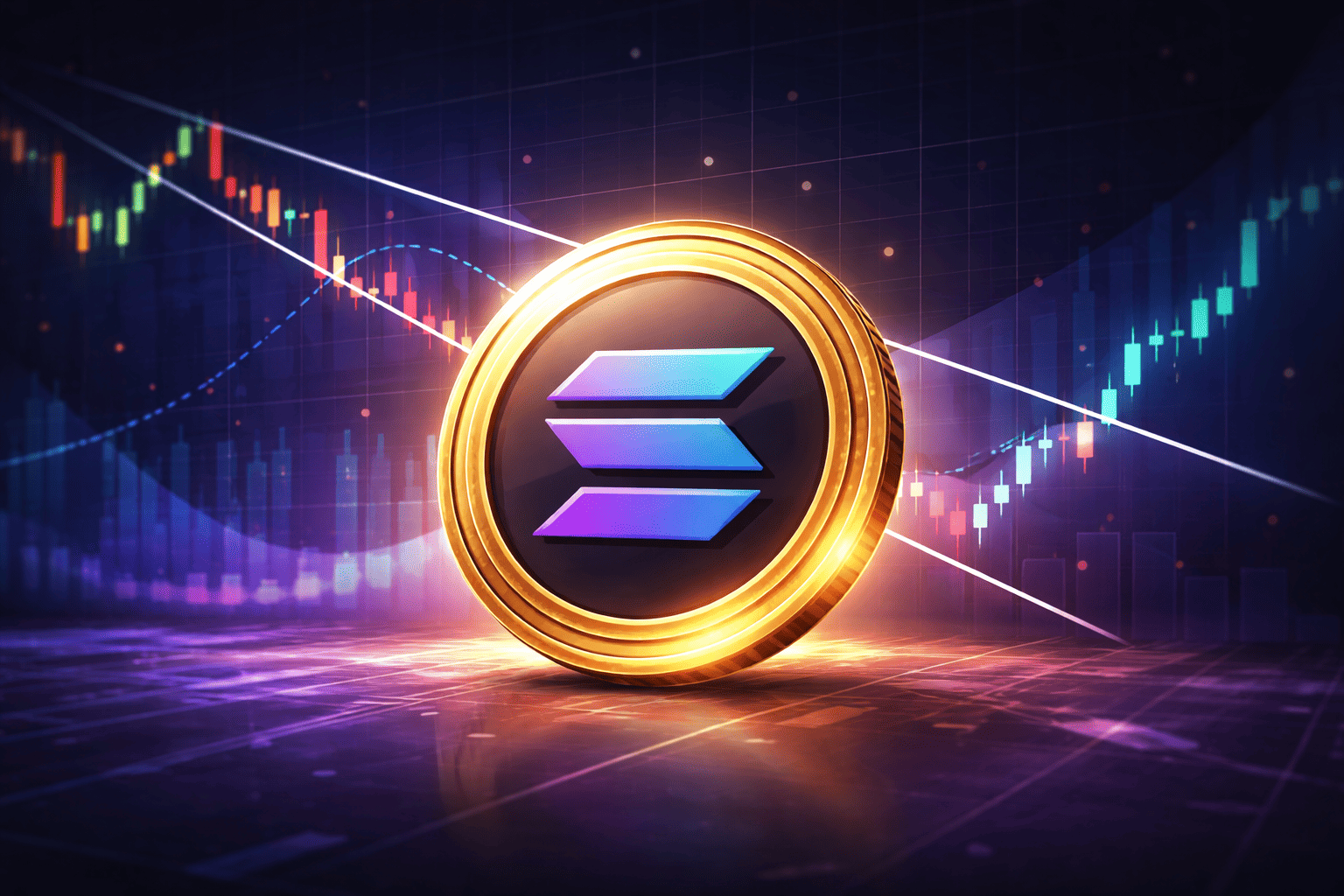 SOL Price Analysis: Solana Forms Falling Wedge Pattern as Selling Pressure Weakens