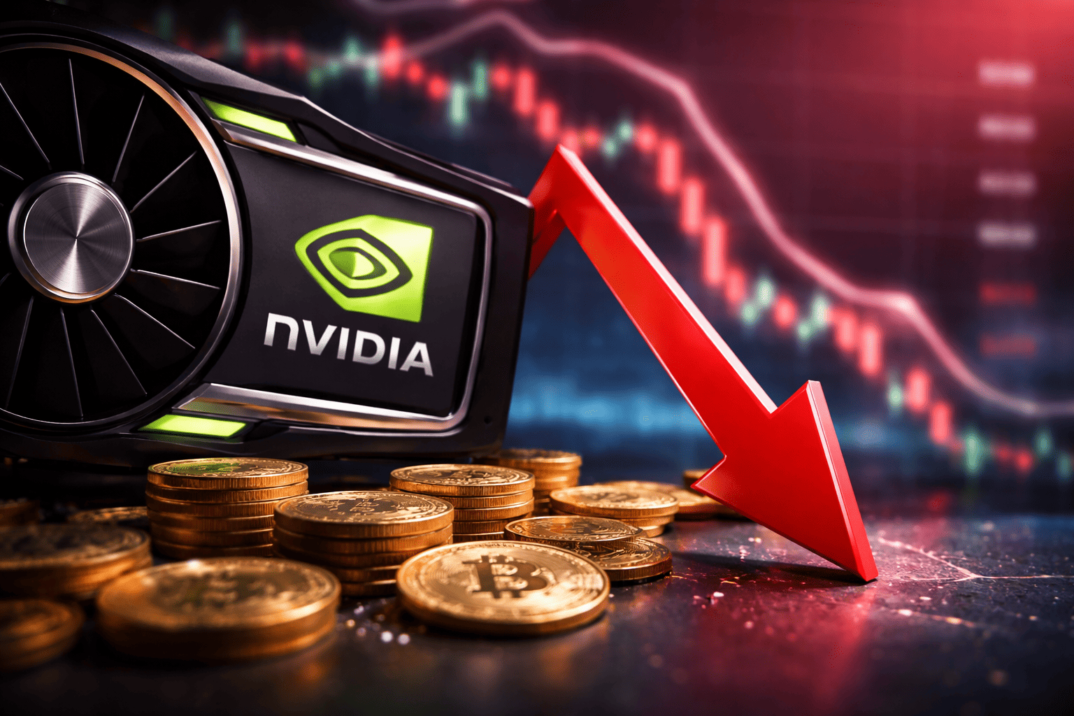 NVDA Stock Drops Toward 200-Day MA at $175