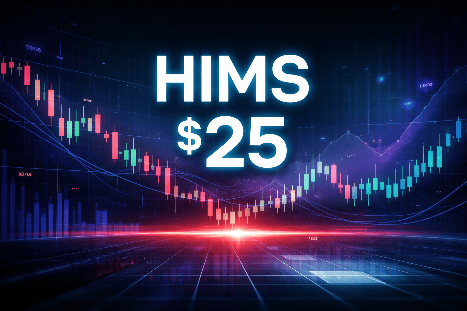 HIMS Stock Drops Below $25 as Short Interest Surges Toward Key $18 Support