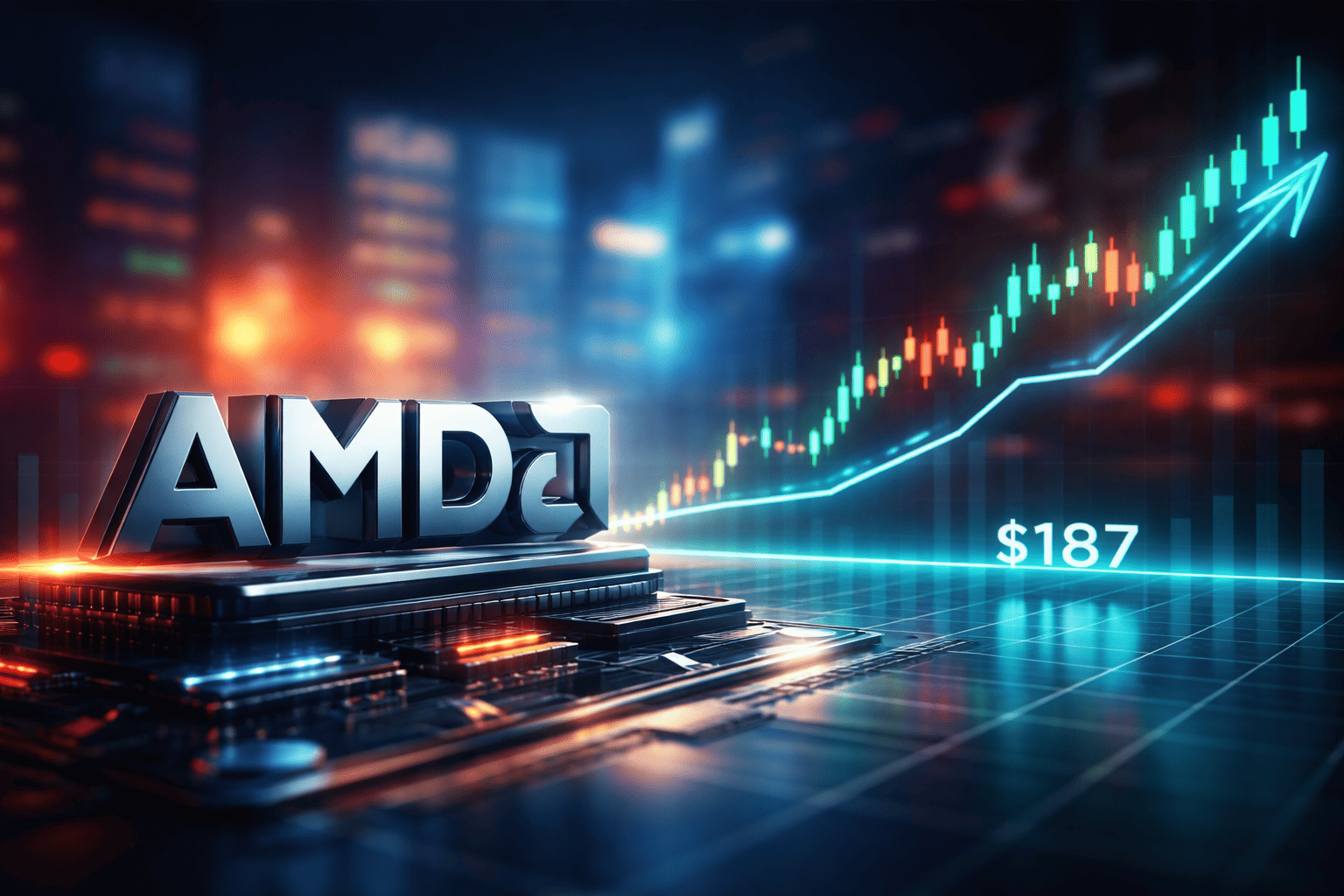 AMD Holds $187 Support as Stock Eyes Breakout Above $200